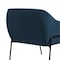 Armen Living Karen Blue Velvet Modern Accent Chair LCKRCHBLU - alternate 3